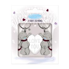 Love You 2 Part Me To You Key Ring Image Preview